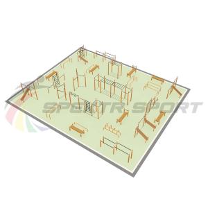 Купить Парковая площадка для Воркаут и WRK 6_76mm в Сарапуле 