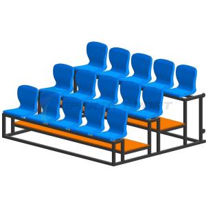 Купить Трибуна мобильная 3 ряда сиденья пластиковые на 15 мест в Сарапуле 