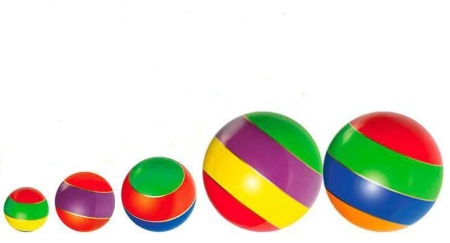 Купить Мячи резиновые (комплект из 5 мячей различного диаметра) в Сарапуле 